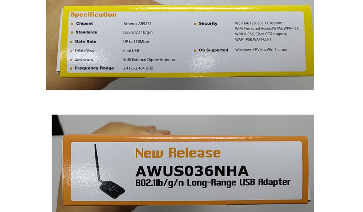 Original Alfa AWUS036NHA AR9271 Wifi Adapter Bangladesh