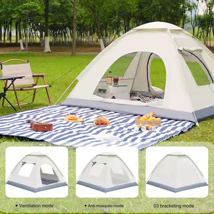 Feilu Outdoor Camping Tent -Quick Setup, Sunscreen, Portable