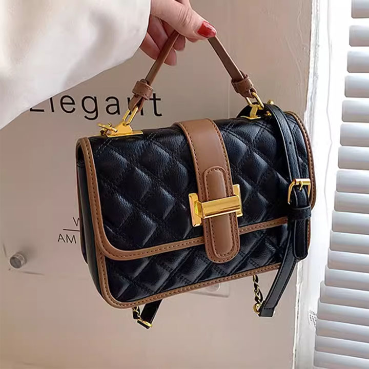 High-End Chain Messenger: Women's Fashion Shoulder Handbag