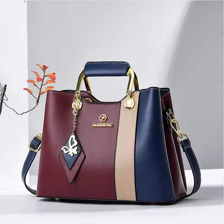 Chic Contrast Color & Stylish -Versatile 2024 Casual Handbag