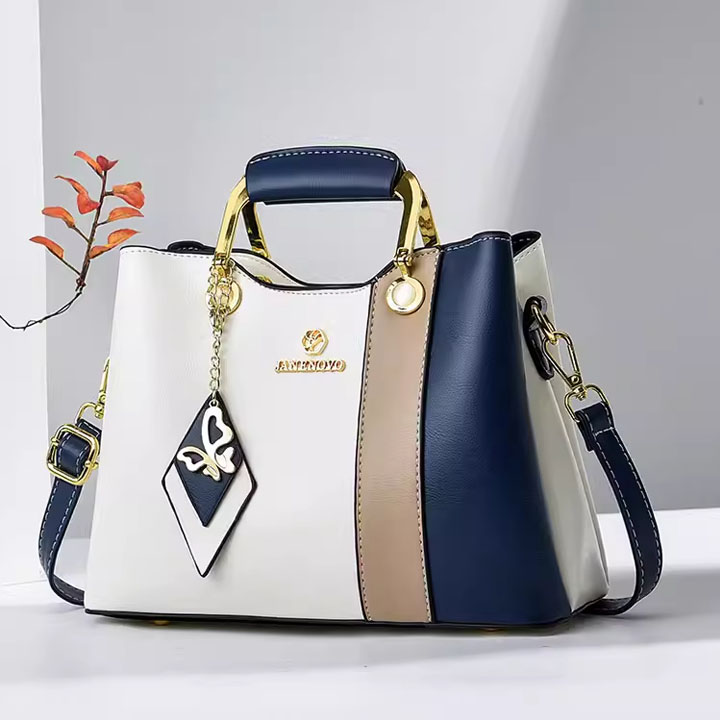 Chic Contrast Color & Stylish -Versatile 2024 Casual Handbag