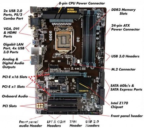 Gigabyte GA-Z170-HD3 DDR3 Desktop Motherboard | BikriSohoj