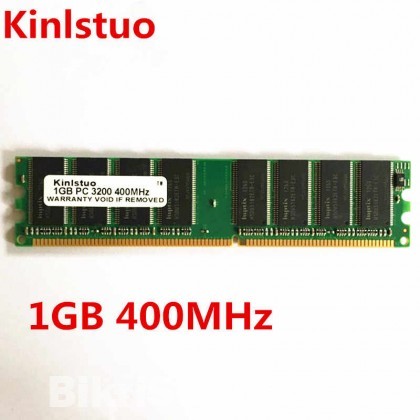 Computer Accessories Refublised Desktop DDR1 1GB PC3200 DDR 400 MHZ 184-Pin RAM | Dhaka | BikriSohoj.com