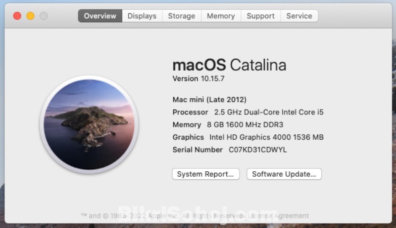 Apple Mac Mini Late 2012 8gb/120GB