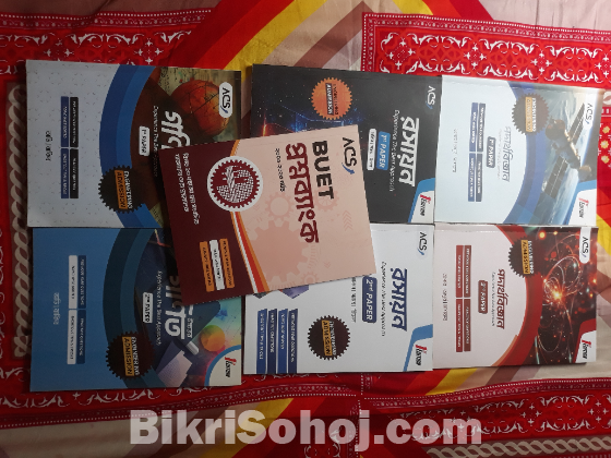 ACS Engineering books+BUET QB
