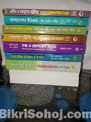 অনার্স ১ম বর্ষের (রাষ্ট্রবিজ্ঞান/সমাজকর্ম/সংশ্লিষ্ট বিভাগ) স