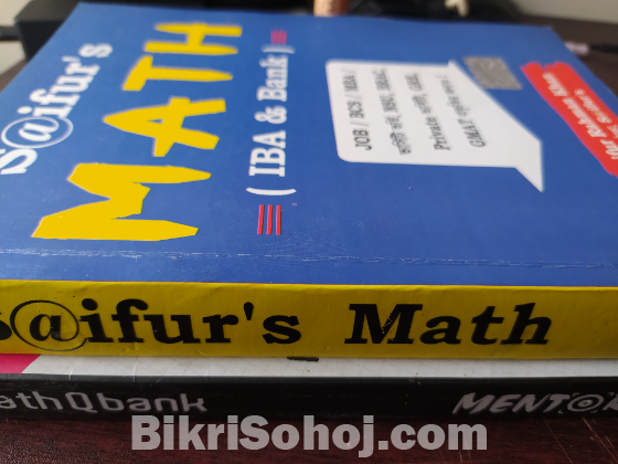 Saifur's math and Mentor's math Q bank