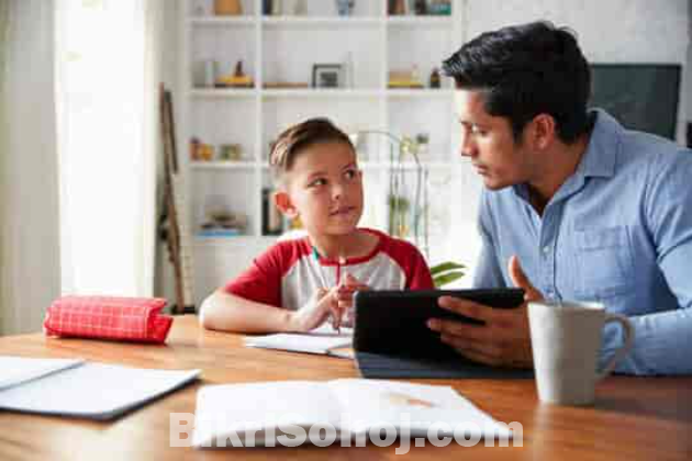 Class (kg-8) বাসায় গিয়ে পড়ানো হয়।