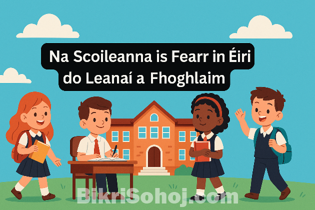 Scoil do pháistí le staidéar a dhéanamh in Éirinn bikrisohoj