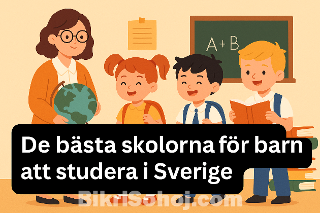 Den bästa skolan för barn att studera i Sverige bikrisohoj
