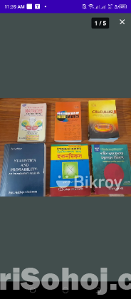 Onurse 1st year books 6 pcs.(english+bangla).