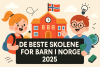 Den beste skolen for barn å studere i Norge bikrisohoj