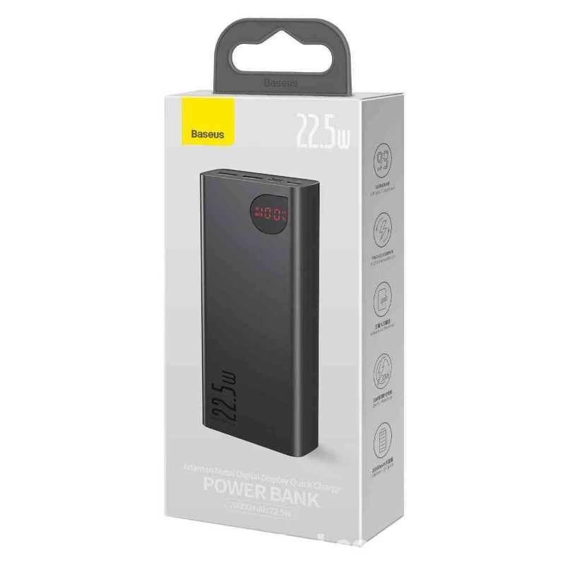 Baseus 20000mAh 22.5W Super Fast Charging Power Bank