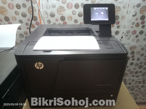 Laserjet Pro 400 m401dn বিক্রয় হইবে