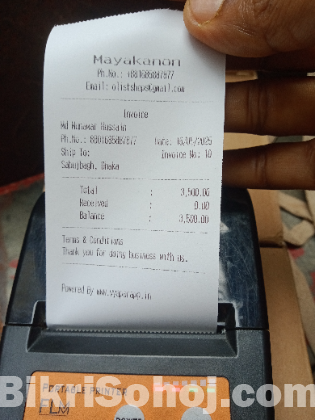 BM58E Portable Mobile Bluetooth Printers (2 inch, 58mm)