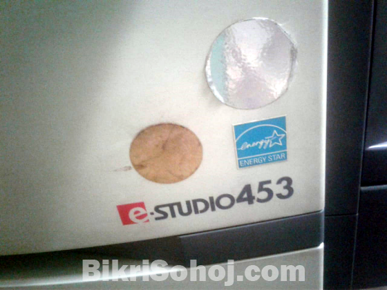 Running Toshiba E Studio 453 Photocopy Machine