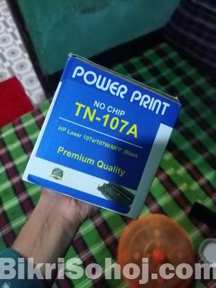 Power Print TN-107A Toner Without Chip