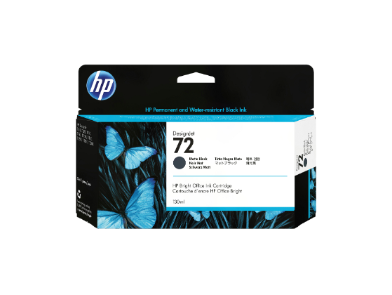 HP 72 130-ml DesignJet Ink Cartridge- (Black Colors)