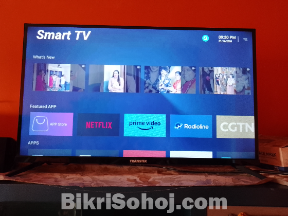 Transtec LED Smart TV for Sale in Dhaka | BikriSohoj