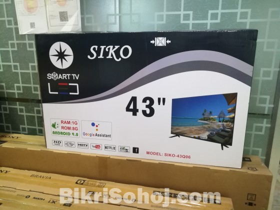 SIKO 43 inch SMART ANDROID FRAMELESS FHD TV