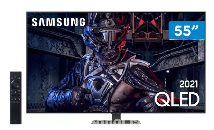 55 inch SAMSUNG Q80A QLED 4K VOICE CONTROL SMART TV