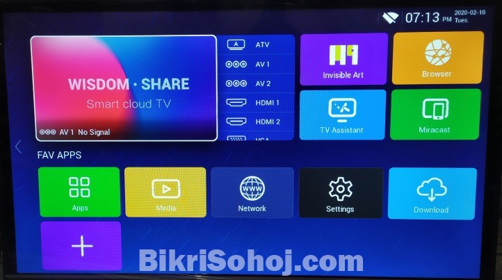 Smart android LED TV 32