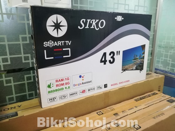 SIKO 43 inch SMART ANDROID FRAMELESS FHD TV