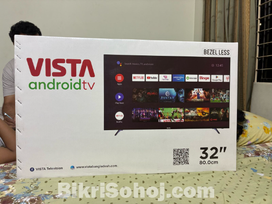 32 Inch Bezel-less Android Smart Television