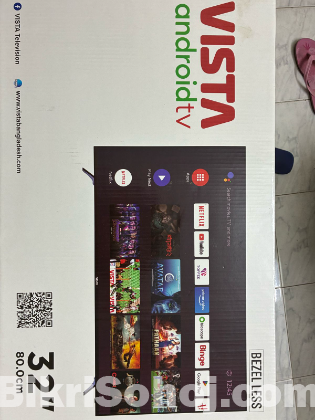 32 Inch Bezel-less Android Smart Television