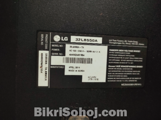 LG 32LB550A 32