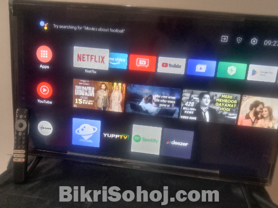 Tcl Voice control Android tv Model ROWA32S52