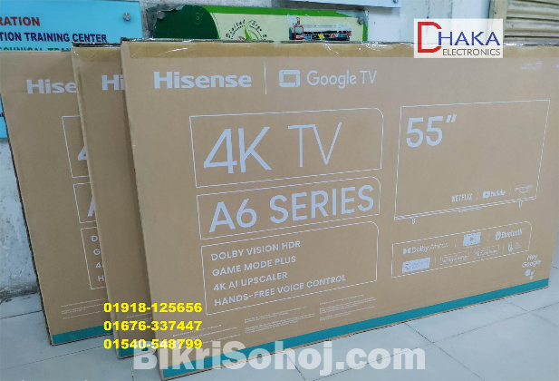 Hisense 55A6F3 55 inch 4K Smart Google TV Price BD