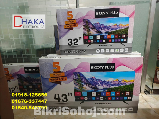 Sony Plus 43 inch Frameless Android FHD Smart TV