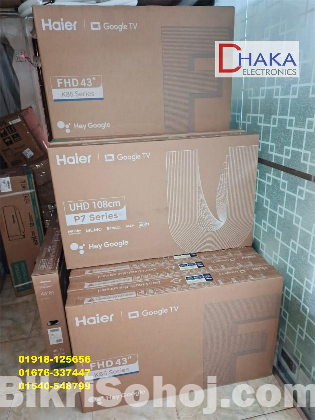 Haier 43 inch H43K85FFX FHD Voice Control Smart Google TV