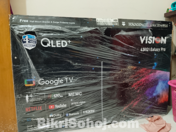 Vision QLED 4K Google Tv | 43QR1
