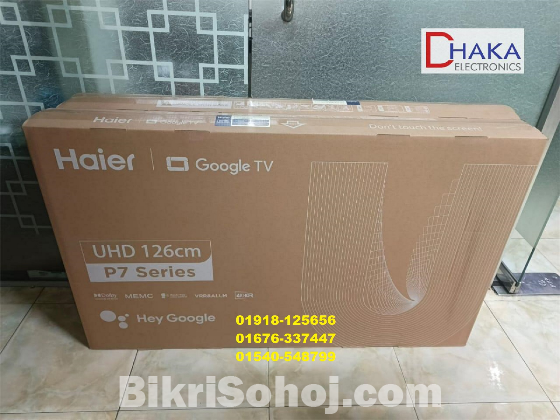 Haier H50P7UX 50 inch HQLED 4K Google TV Price BD Official