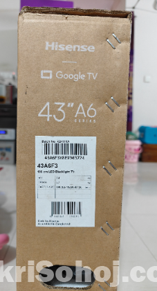 Hisense 43 Inch 43A6F3