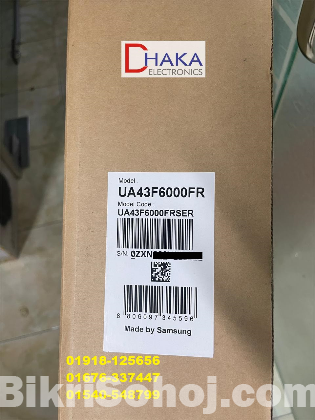 Samsung 43 inch F6000F FHD Smart TV Official