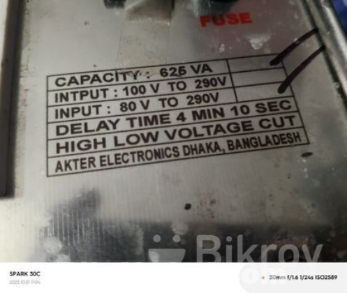 Hitachi Automatic Voltage Stabilizer 625VA