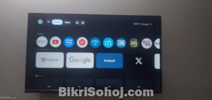 কংকা এলইডি HD 4K এন্ড্রয়েড, গুগোল ভয়েস স্মার্ট টিভি