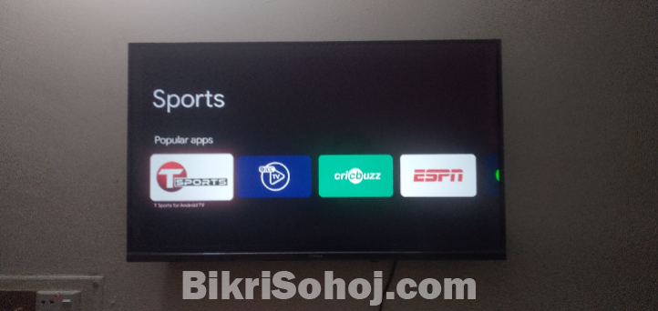 কংকা এলইডি HD 4K এন্ড্রয়েড, গুগোল ভয়েস স্মার্ট টিভি