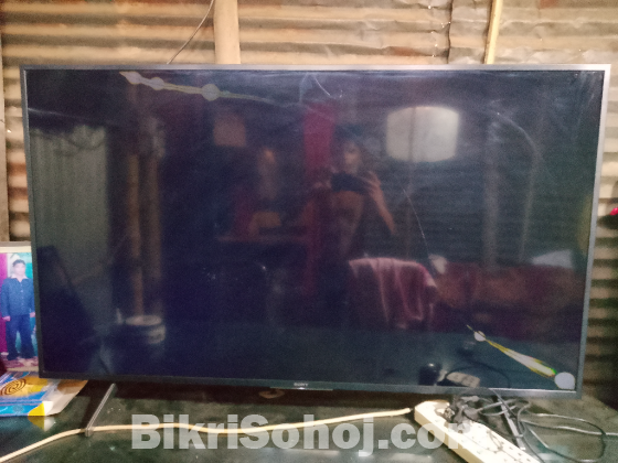 Sony Bravia smart 4K HDR LED TV  model: KD-55X7500H