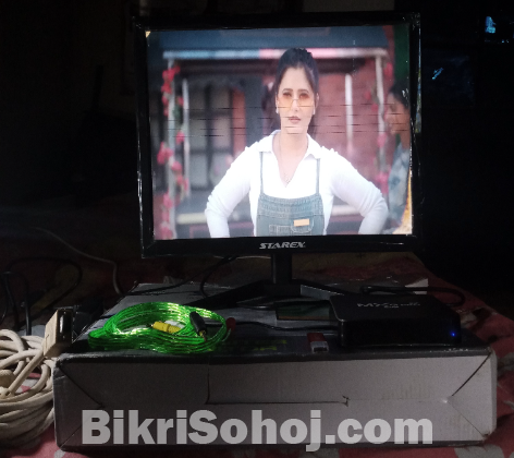 ব‍্যবহার মনিটর + Tv Box