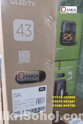 TCL 43 inch 43P7K QLED 4K Google TV