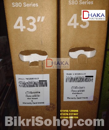 Haier 43 inch H43S80GUX QLED 4K Google TV Official