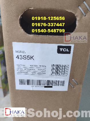 TCL 43 inch QLED FHD Smart Google TV 43S5K Official