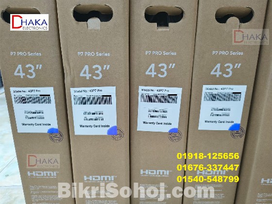 Haier 43 inch H43P7 Pro H-QLED 4K Google Smart TV Official