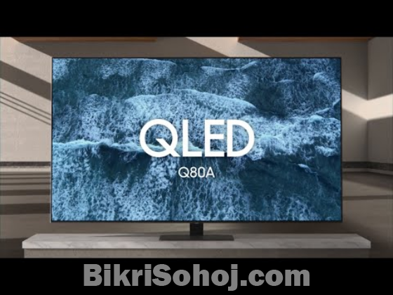 65 inch SAMSUNG Q80A QLED 4K VOICE CONTROL SMART TV