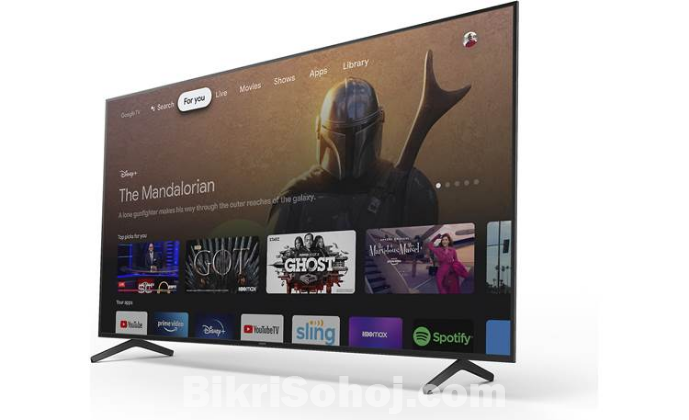 Sony X80J 75 inch Android 4K Smart Google TV