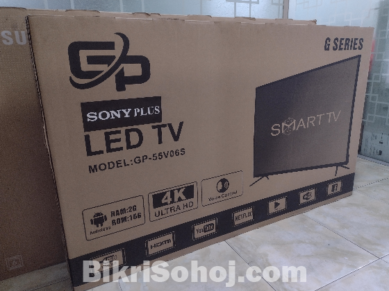 SONY PLUS 55 inch 55V06S UHD 4K ANDROID VOICE CONTROL TV